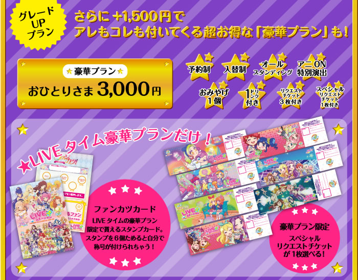 グレードUPプラン