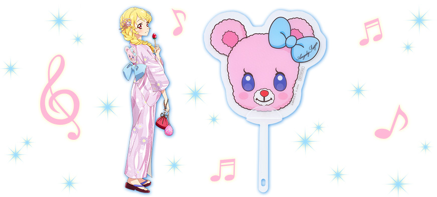 エンジェリーベアのうちわ