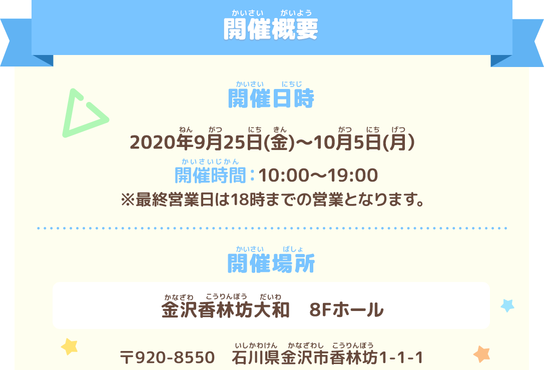 開催概要