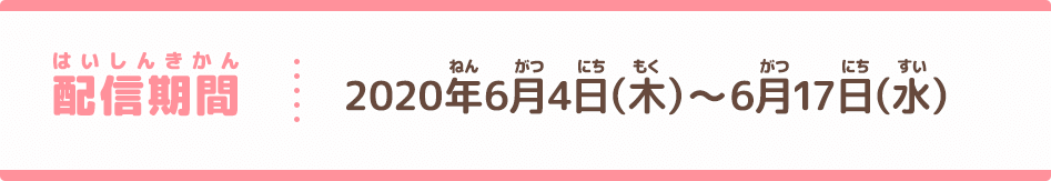 配信期間
