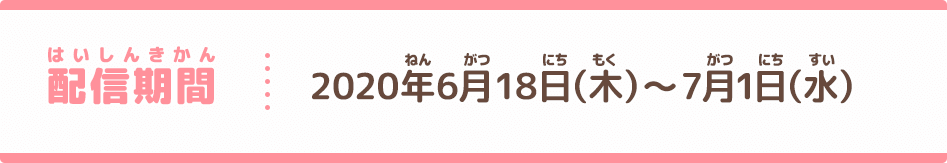 配信期間
