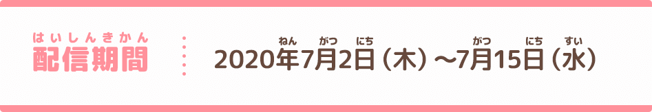 配信期間