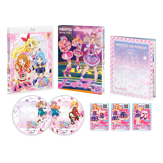 アイカツオンパレード！ Blu-ray BOX 1 − グッズ｜データカードダス ...