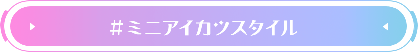 #ミニアイカツスタイル