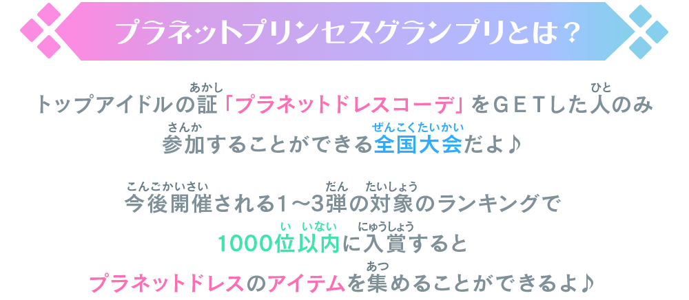 プラネットプリンセスグランプリとは