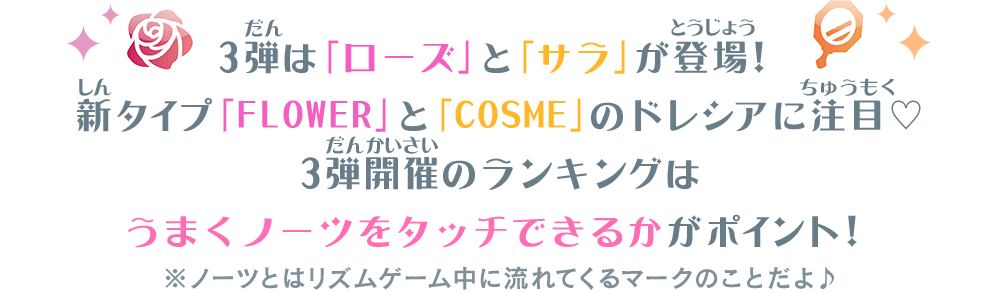 3弾登場のアイドル・ドレシア・プレミアムレアスイングを紹介！