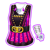 アゲハミッドナイトノースリーブ