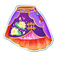 チャーミングロータススカート